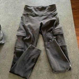 Lululemon ribbed pocket leggings